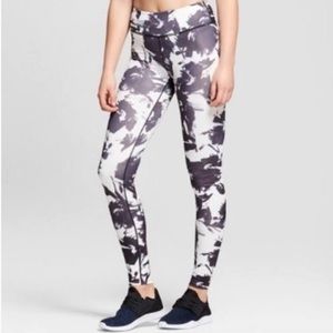 Joy lab black and white leggings